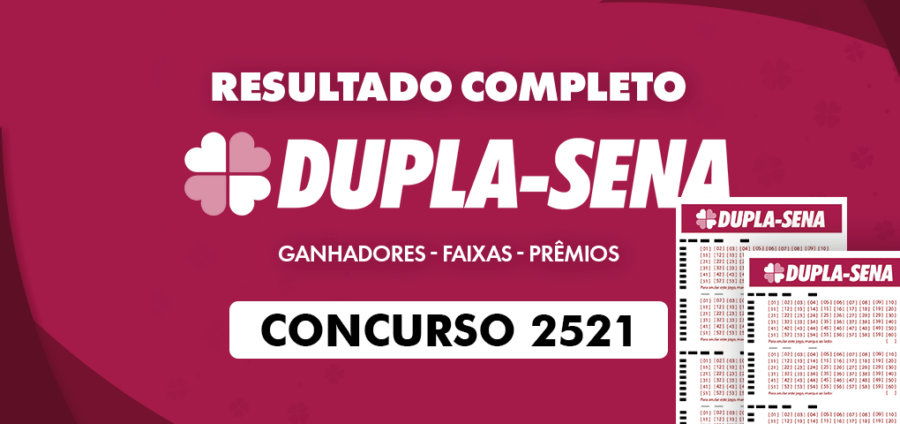 Concurso Dupla Sena 2521