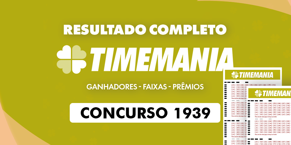 Concurso Timemania 1939