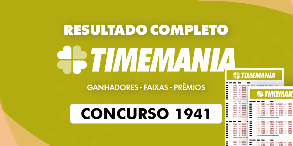 Concurso Timemania 1941