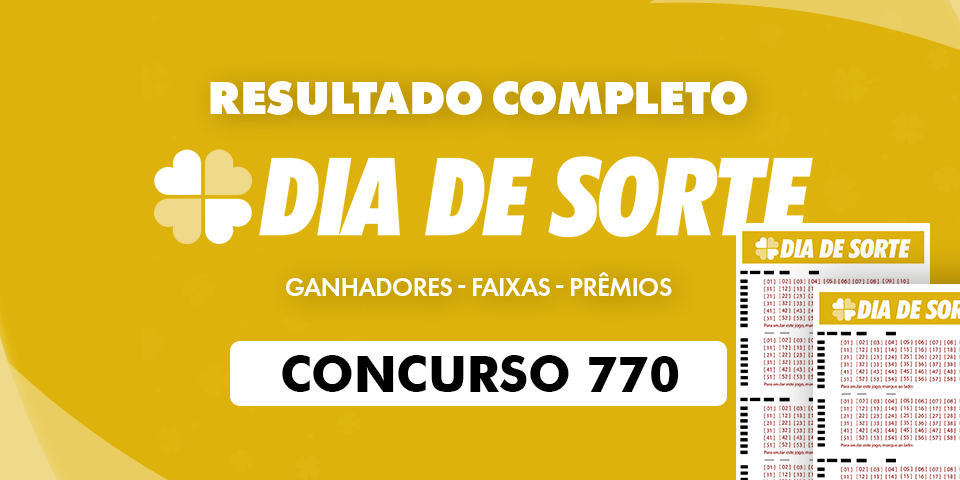 Concurso Dia De Sorte 770