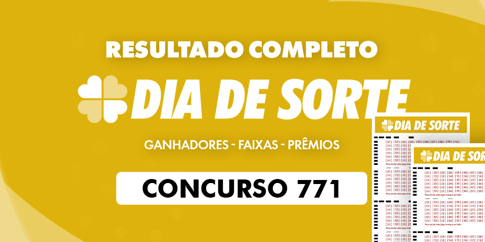 Concurso Dia De Sorte 771