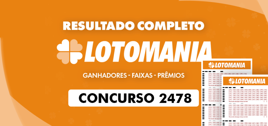 Concurso Lotomania 2478