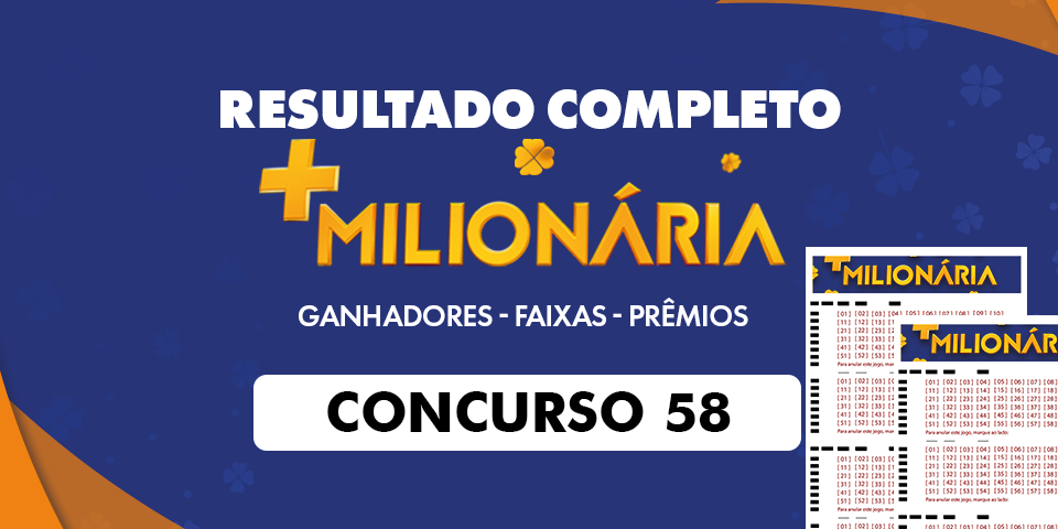 Concurso Mais Milionária 58