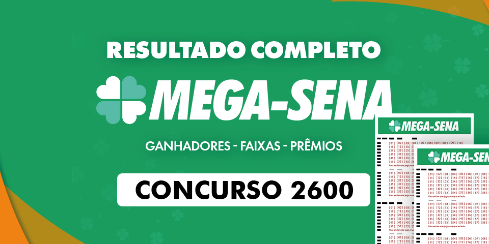 Concurso Mega-Sena 2600