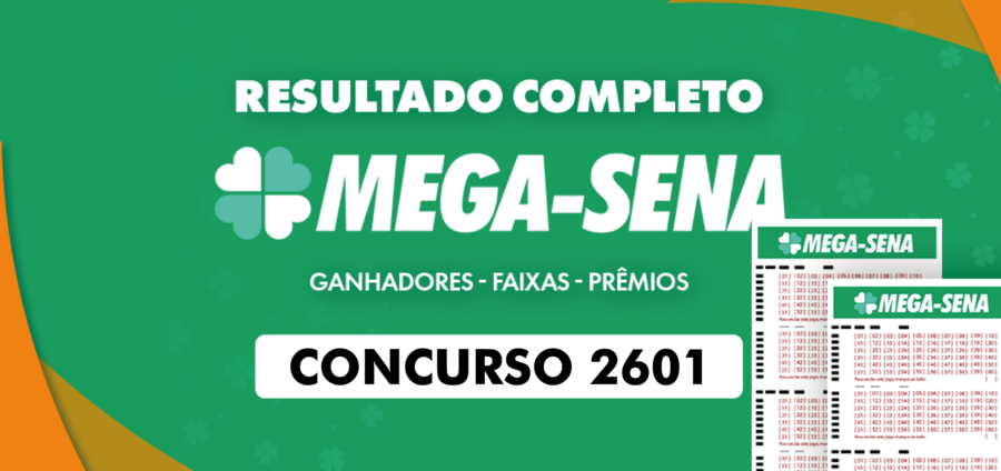 Concurso Mega-Sena 2601