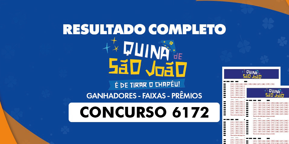 Concurso Quina 6172