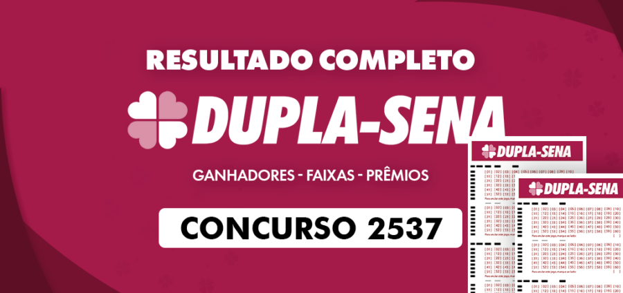 Concurso Dupla Sena 2537