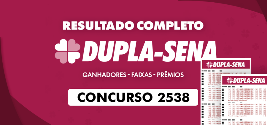 Concurso Dupla Sena 2538