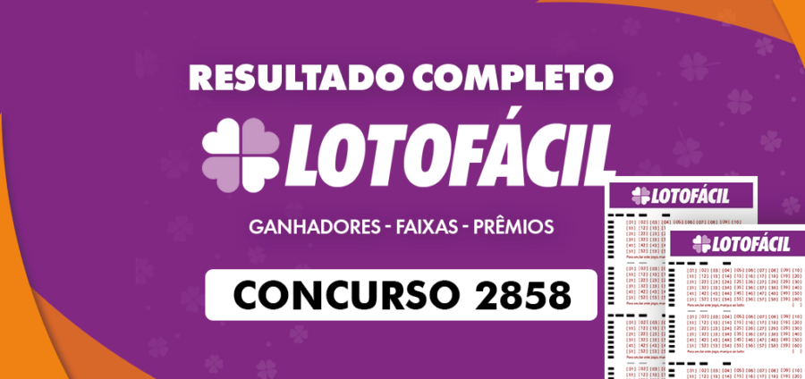 Concurso Lotofácil 2858