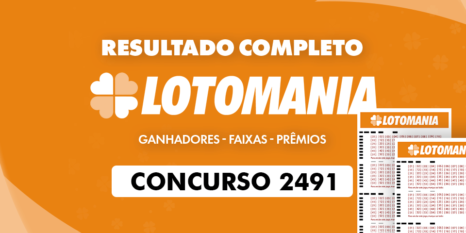 Concurso Lotomania 2491