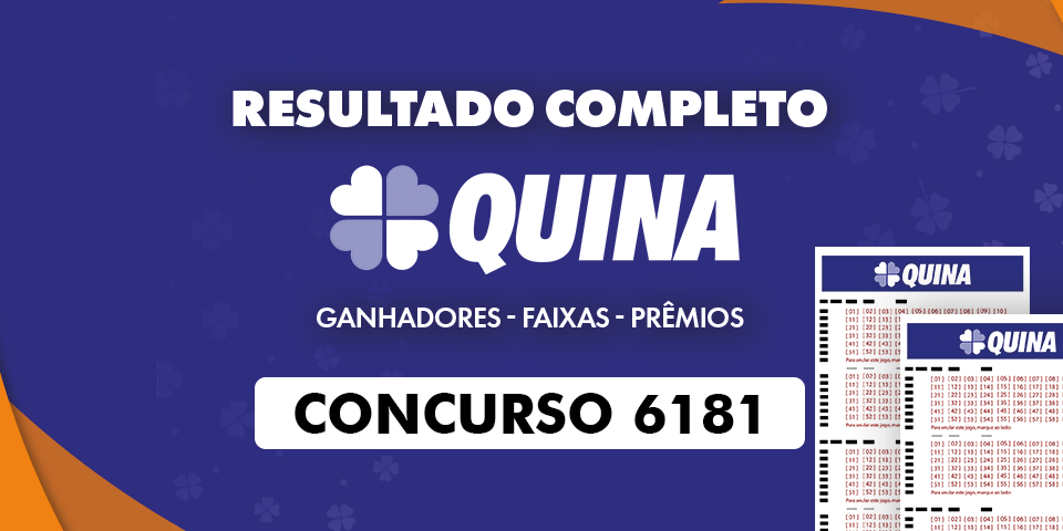 Concurso Quina 6181