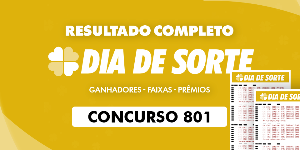 Concurso Dia De Sorte 801