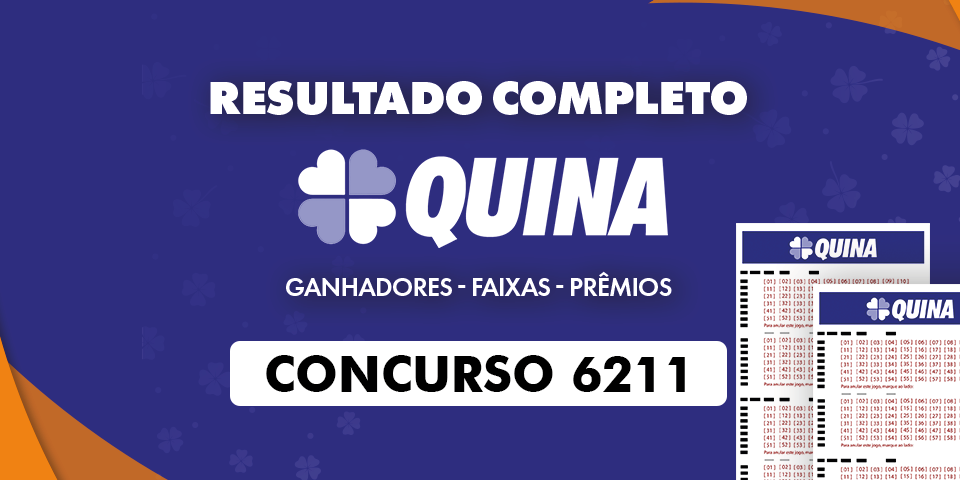 Concurso Quina 6211