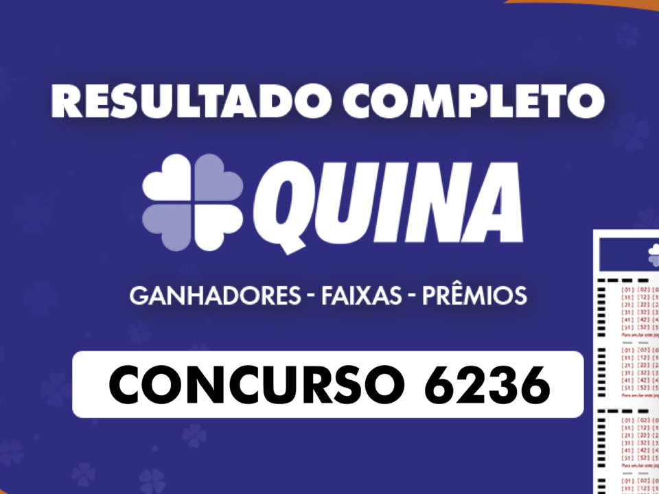 Concurso Quina 6236