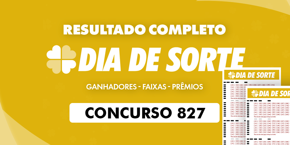 Concurso Dia De Sorte 827