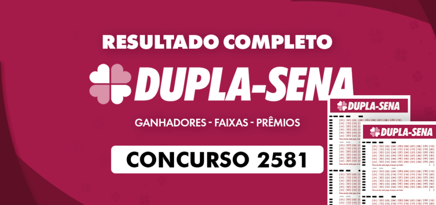 Concurso Dupla Sena 2581