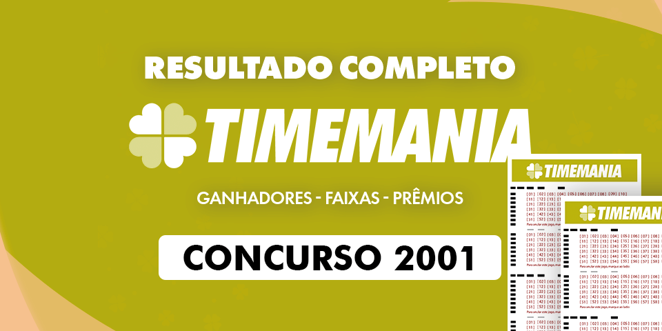 Concurso Timemania 2001