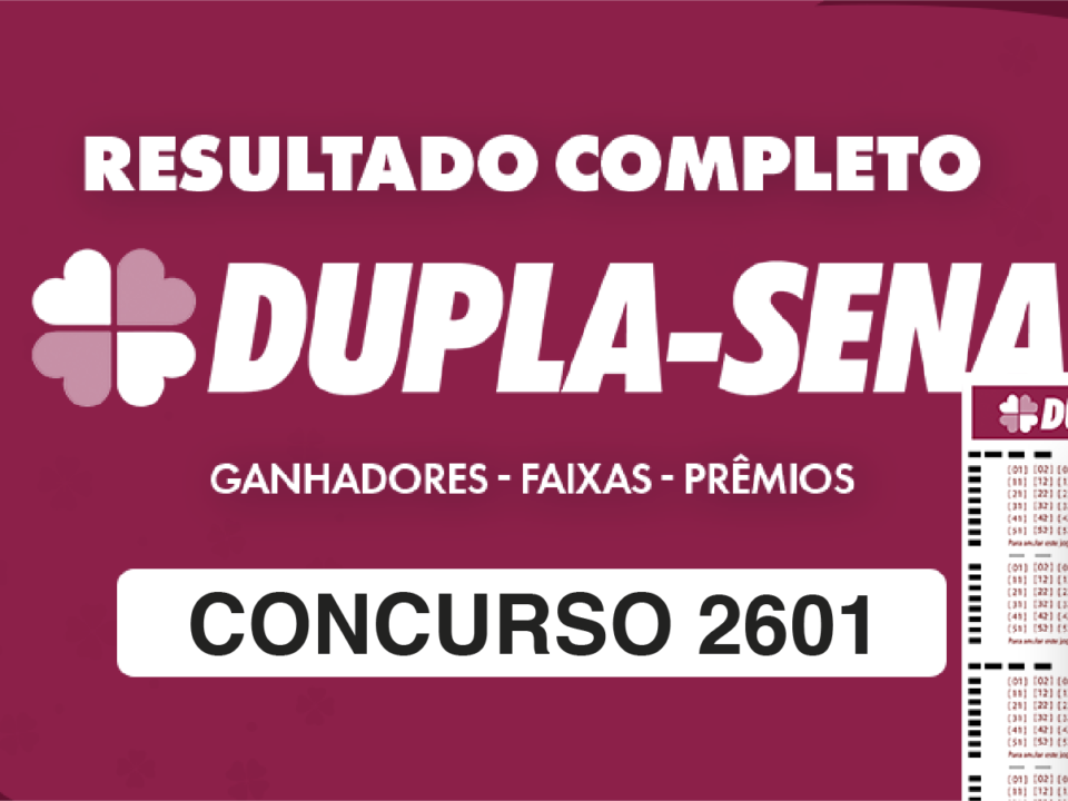 Dupla Sena 2601