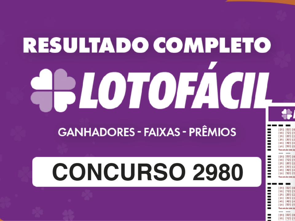 Lotofácil 2980