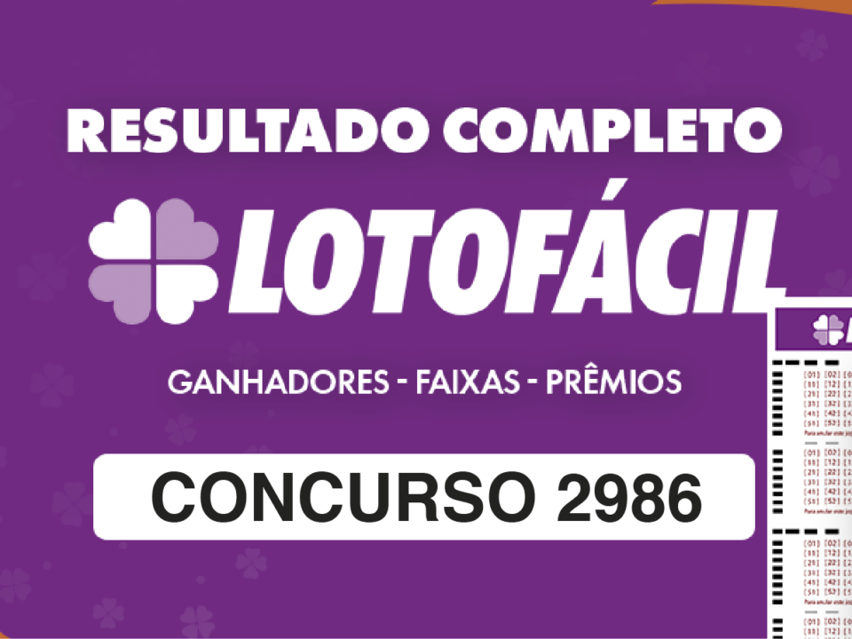 Lotofácil 2986