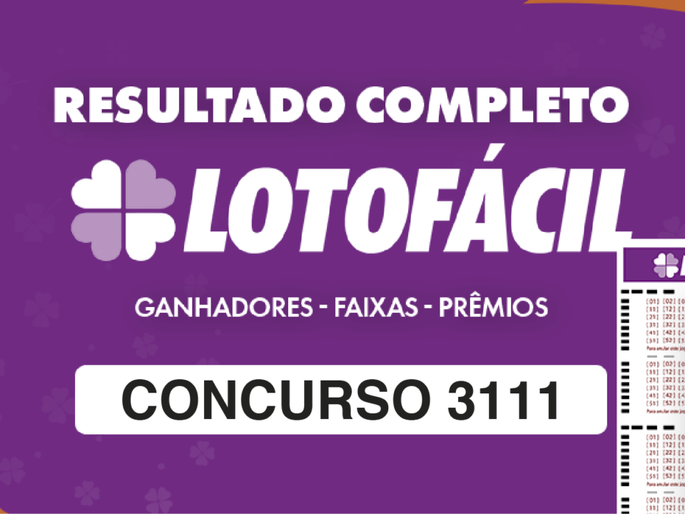 Lotofácil 3111