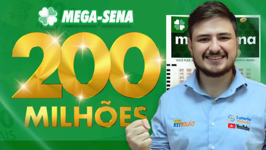 Mega Sena 2795 Acumulada 200 Milhoes💰 Boloes Ate 20 Dezenas